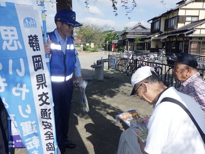 西益津小学校で自転車免許交通安全教室を行いました